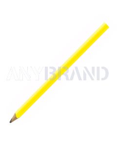 Zimmermannsbleistift oval matt 24 cm, HB, FSC yellow