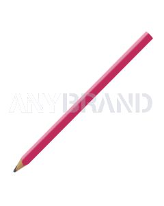 Zimmermannsbleistift oval matt 24 cm, HB, FSC pink