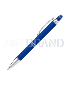 Diamond Soft Touch Kugelschreiber mit Stylus blue