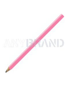 Zimmermannsbleistift oval glänzend, 24 cm, HB, FSC light_pink