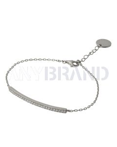 Cacharel Armband Courbe Silver