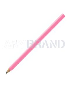 Zimmermannsbleistift oval matt 24 cm, HB, FSC light_pink