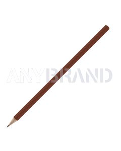 Bleistift rund farbig, FSC brown