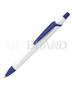 Schneider Reco Basic Kugelschreiber weiß / blau