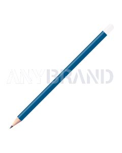 Staedtler Bleistift blau mit farbiger Tauchkappe rund