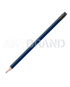 Staedtler Bleistift blau metallic, rund mit Zwinge und Radiertip