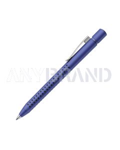 Faber-Castell GRIP 2011 Druckkugelschreiber blau-metallic
