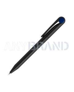 Prodir DS1 TMM Twist Kugelschreiber schwarz matt mit farbigem Punkt
