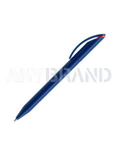 Prodir DS3 TPP Twist Kugelschreiber blau poliert mit farbigem Ring