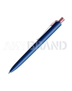 Prodir DS8 PSM Push Kugelschreiber blau poliert mit Standardmetallclip
