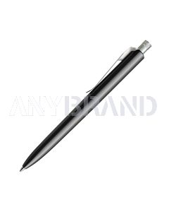 Prodir DS8 PSM Push Kugelschreiber schwarz poliert mit Standardmetallclip