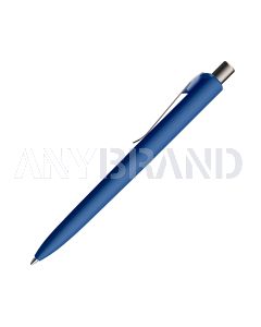 Prodir DS8 Soft Touch PSR Push Kugelschreiber blau mit Metallclip und Metalldrücker