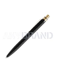 Prodir QS01 PQS Stone Push Kugelschreiber schwarz mit Metallclip