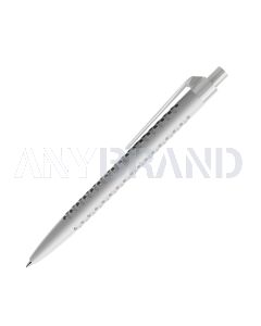 Prodir QS40 PMP Push Kugelschreiber matt mit Clip gerade polished