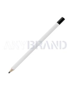3-Kant-Bleistift in weiß – der Allrounder der Baustifte in weiß