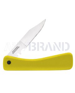 Handwerkermesser mit strukturiertem Griff in gelb