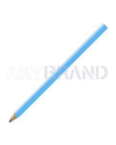 Zimmermannsbleistift oval glänzend, 24 cm, HB, FSC light_blue
