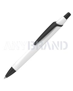 Schneider Reco Basic Kugelschreiber weiß / schwarz