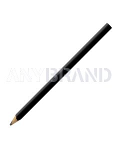 Zimmermannsbleistift oval matt 24 cm, HB, FSC black