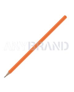 Bleistift rund farbig, FSC orange