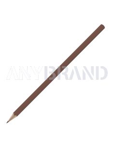 Bleistift sechskant farbig, FSC dark_brown