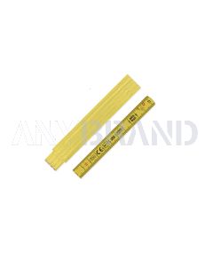 LongLife Zollstock gelb aus Kunststoff (1m)