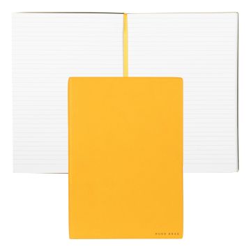 HUGO BOSS Notizblock B5 Essential Storyline Yellow Lined