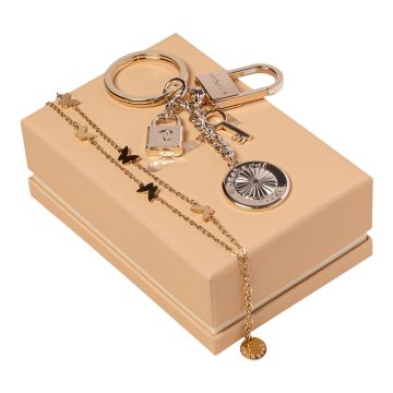 Cacharel Set Cacharel Gold (schlüsselring & armband)