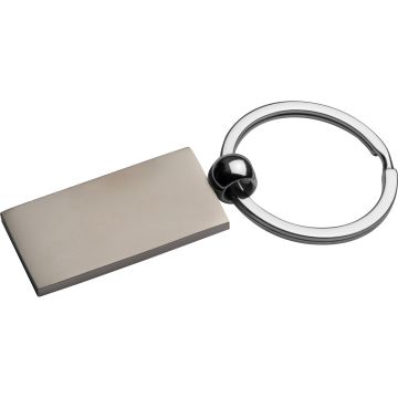 Metall Schlüsselanhänger, rechteckig