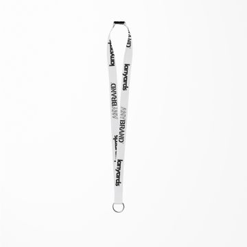 Schlüsselband - Lanyard mit Stahlring und Sicherheitsverschluss