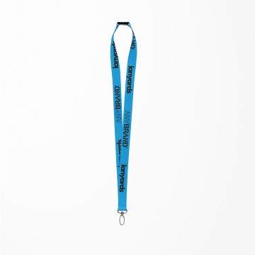 Schlüsselband - Lanyard mit Oval Hook Kunststoffclip und Sicherheitsverschluss