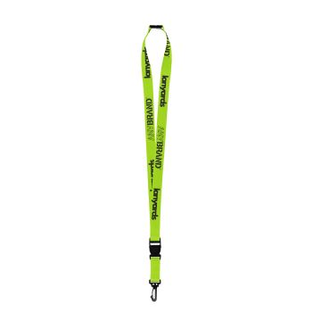Schlüsselband - Lanyard mit J-Hook Kunststoffclip, Sicherheitsverschluss und Trennclip