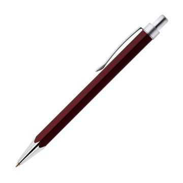 IPORA Sketch Metallkugelschreiber mit Clip dunkelrot