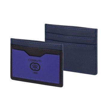 Cerruti 1881 Kartenhalter Brick Navy Bright Blue