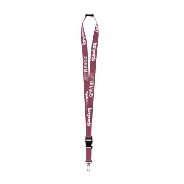 Schlüsselband - Lanyard mit Oval Hook Kunststoffclip, Sicherheitsverschluss und Trennclip