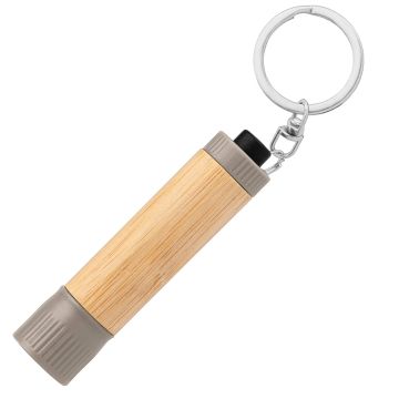 Davis+ LED Taschlampe aus Bambus