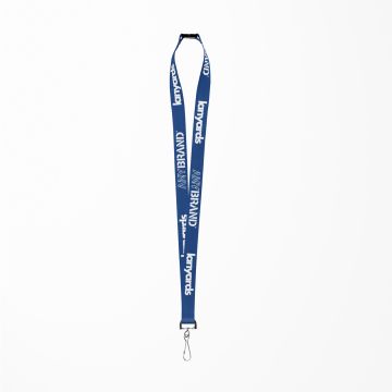 Schlüsselband - Lanyard mit J-Hook Stahlclip und Sicherheitsverschluss