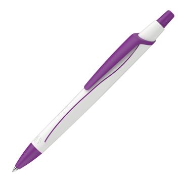 Schneider Reco Line Kugelschreiber Blauer Engel weiß / lila