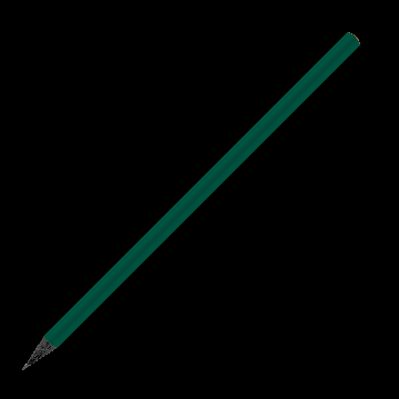 Designbleistift rund schwarz durchgefärbt farbig, FSC dark_green