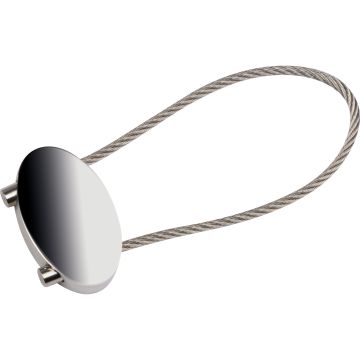 Ovaler Schlüsselanhänger
