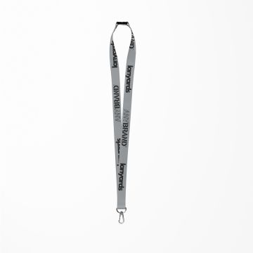 Schlüsselband - Lanyard mit Japan Hook Kunststoffclip und Sicherheitsverschluss