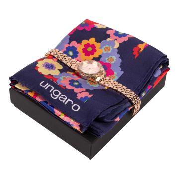 Ungaro Set Ungaro (armbanduhr & halstuch seide)