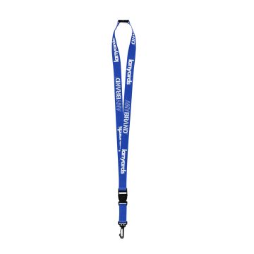 Schlüsselband - Lanyard mit J-Hook Kunststoffclip, Sicherheitsverschluss und Trennclip