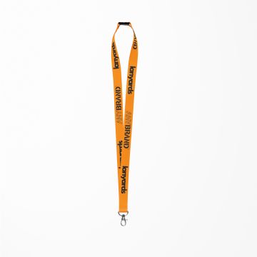 Schlüsselband - Lanyard mit Lobster-Hook Kunststoffclip und Sicherheitsverschluss
