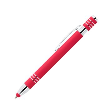 Maya Kugelschreiber mit Soft Touch und Stylus