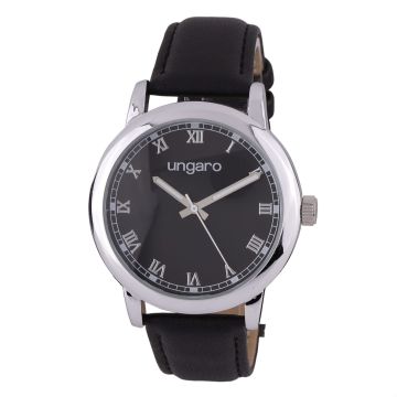 Ungaro Armbanduhr Primo Leather Black