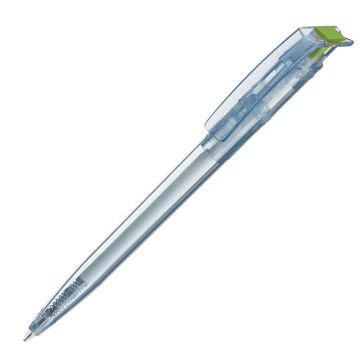 RECYCLED PET PEN transparent SG, hellgrün