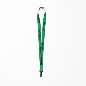 Schlüsselband - Lanyard mit J-Hook Kunststoffclip und Sicherheitsverschluss