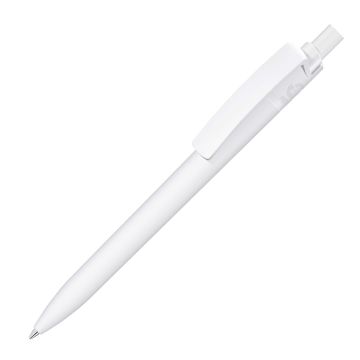 RECYCLED PET PEN STEP F GUM, weiss
