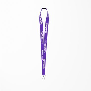 Schlüsselband - Lanyard mit Oval Hook Kunststoffclip und Sicherheitsverschluss